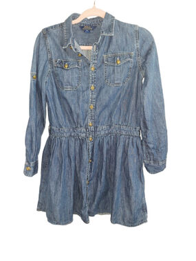ralph lauren mesh mini dress Ralph Lauren Girl's Embroidered Stretch Mesh Polo Dress